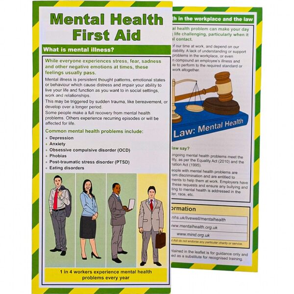 Q2876 Mental Health First Aid Leaflet