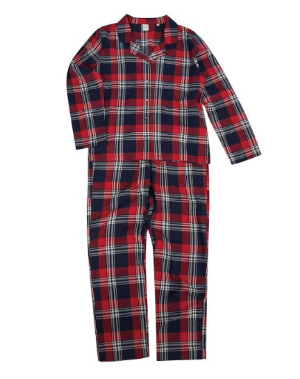 SK074 - Women's Tartan Lounge Set - Absolute PPE Industrial