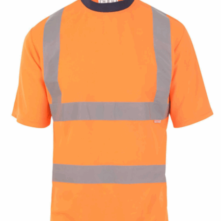 SUPER139 - Orange Hi Vis T-Shirt EN20471 & Rail-Track GO/RT 3279