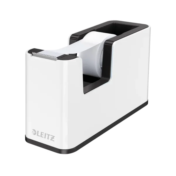 Leitz WOW Tape Dispenser Dual Colour White/Black 53641095