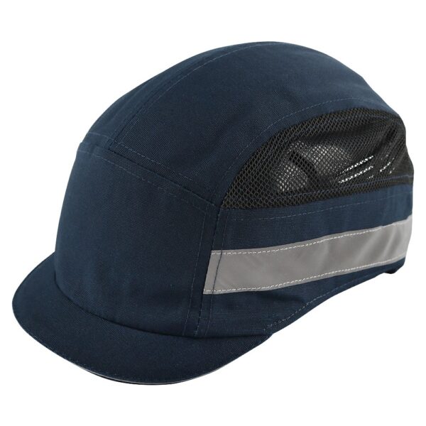 MAVRIX-3 - COMFORT BUMP CAP WITH 2.5cm MICRO-PEAK Black, Navy, green or white. Excellent Breathability for extended periods - Image 3