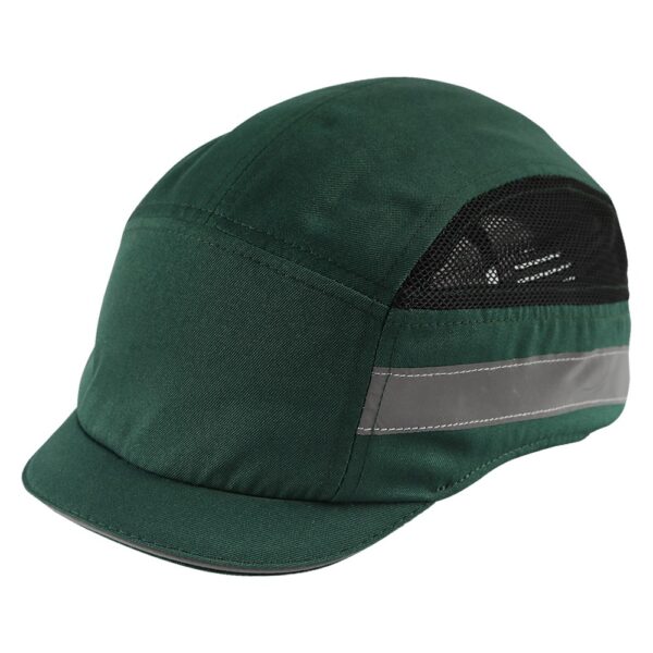 MAVRIX-3 - COMFORT BUMP CAP WITH 2.5cm MICRO-PEAK Black, Navy, green or white. Excellent Breathability for extended periods