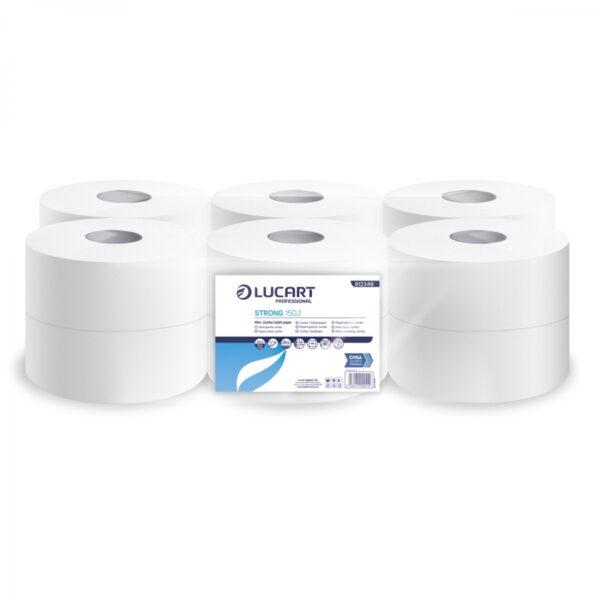 (812349) PURE Mini Jumbo Toilet Rolls 2.25" core 150m  (12 rolls)