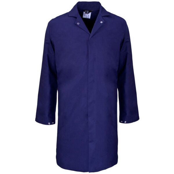 571N1 Supertouch Polycotton Food Coat Navy