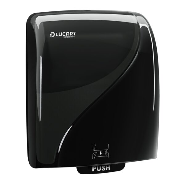 892992 Lucart Identity Autocut towel Cardboard Core system dispenser 2.0 - Black finish
