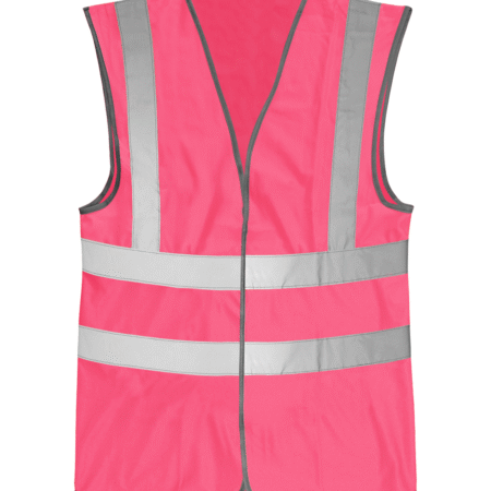 AVISO Pink HVW03N ENHANCED CONSPICUITY WAISTCOAT