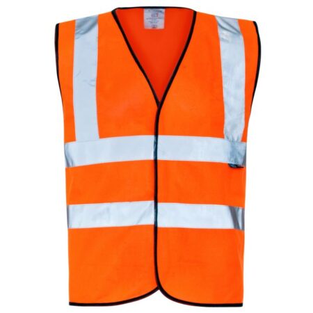 35281 – Supertouch Hi Vis Yellow Velcro Vest
