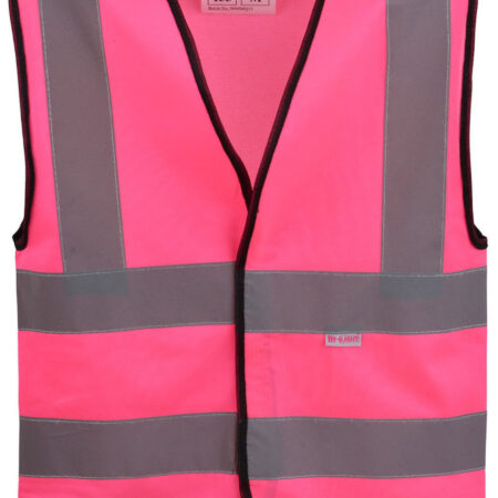 Super 1155 Fuchsia Pink Childrens Hi Vis Vest