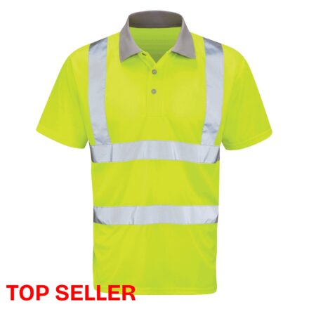 HVPS MERCURY: Best Selling Polo, Breathable EN ISO 20471