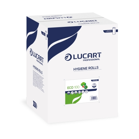 870129 - Eco 100 - Embossed Hygiene Rolls - 40Meters