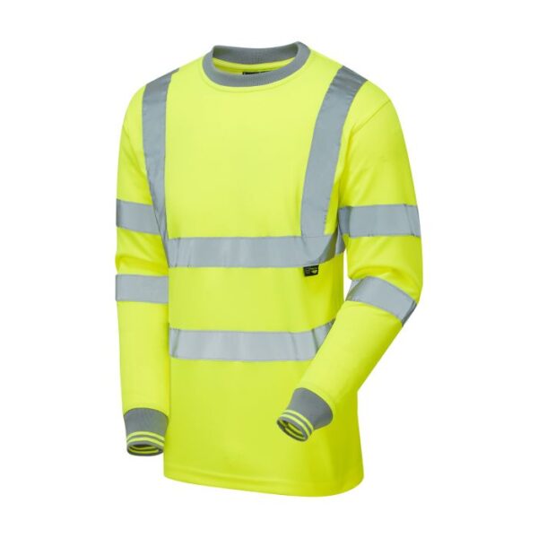 Hi Vis Yellow Long Sleeve T-Shirt
