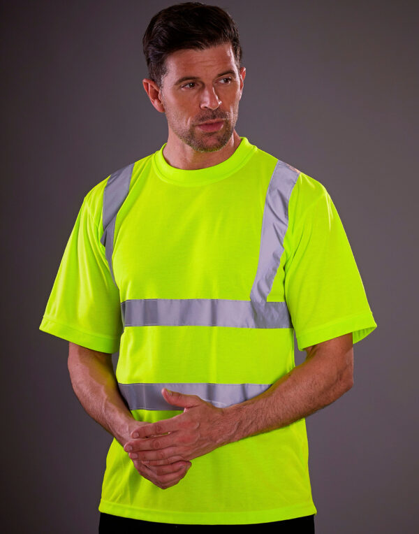Yoko HVJ410 Hi-Vis Short Sleeve T-Shirt Choose Yellow or Orange