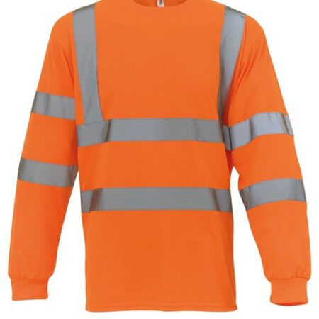 YK033 - Hi-vis long sleeve t-shirt
