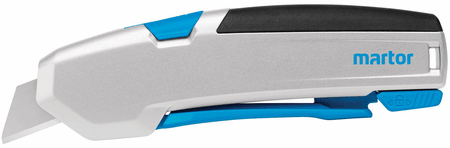SECUPRO 625 stainless, rounded-tip trapezoid blade.