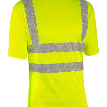 Beeswift Envirowear Hi-vis Recyclable T-shirt Saturn Yellow