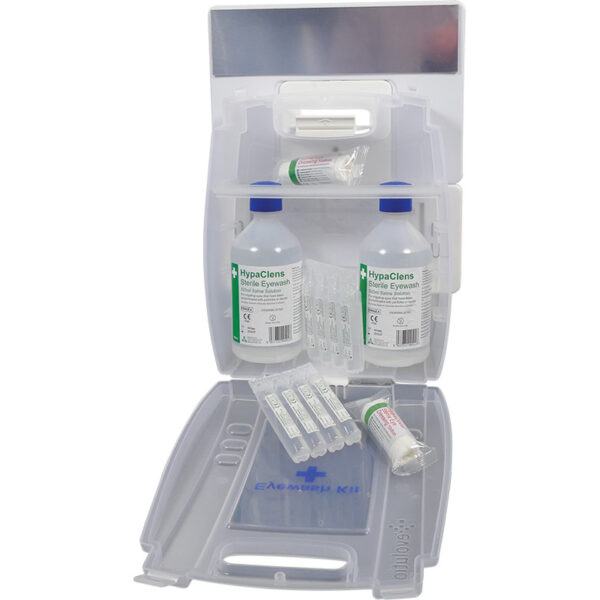 Evolution Plus 2x500ml Eye Wash Kit with 8 Eye Wash Pods with Mirror - Image 4