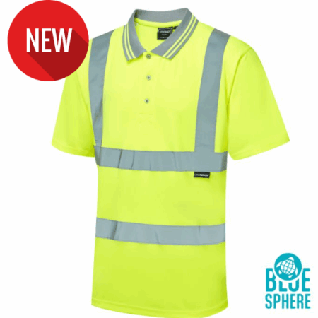 Eco Hi Vis Yellow Polo Shirt