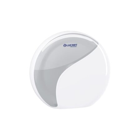 Identity Mini Jumbo toilet paper dispenser - White finish Priced each