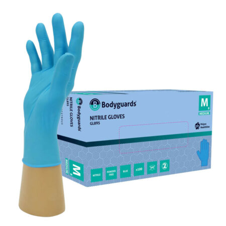 Bodyguards GL895 Lightweight versatile textured fingertip grip enhances control and tactile sensitivity, allowing for precision and dexterity