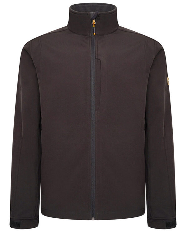 Jcb Workwear Trade Softshell Jacket Black