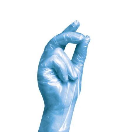 Shield GD75 Blue Polysynthetic Powder Free Disposable Glove (Box of 250)