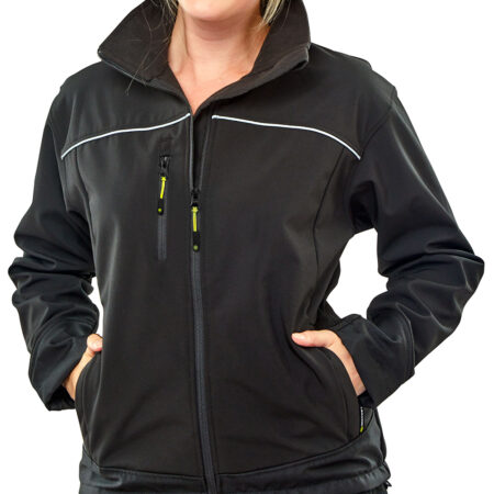 Beeswift Ladies Soft Shell Jacket Black
