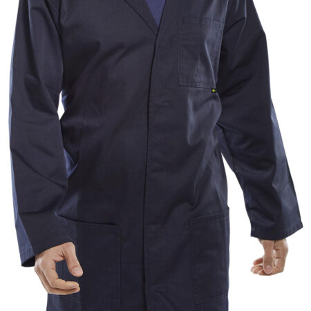 Beeswift Poly Cotton Warehouse Coat