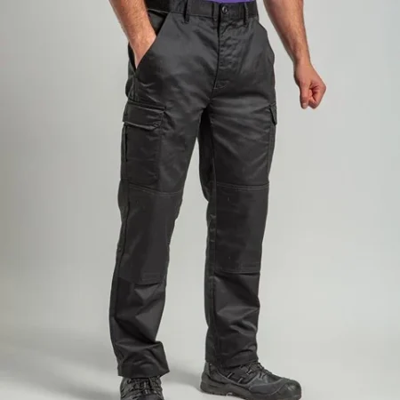 RX600 – Pro workwear cargo trousers 65% Polyester, 35% Cotton Weight 240gsm